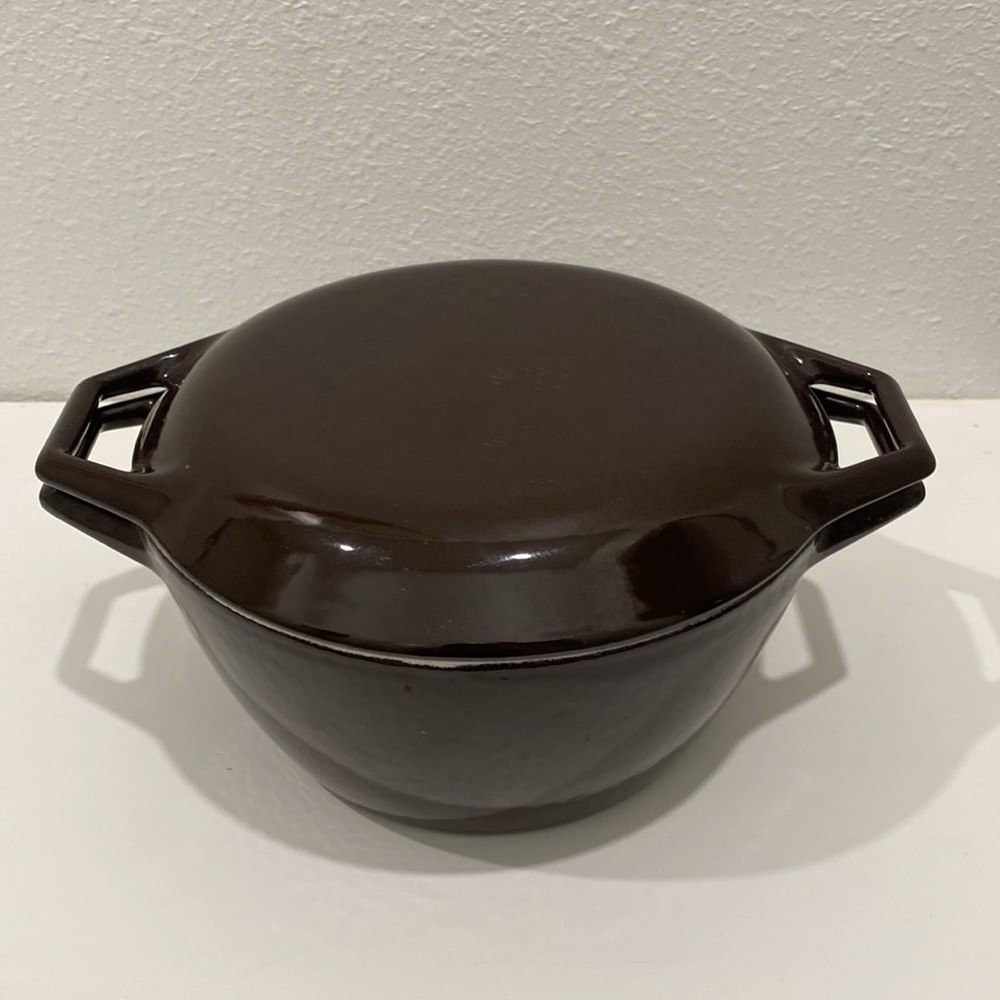 Vintage Copco D2 Dutch Oven Enameled Cast Iron Pot with Lid /  Denmark - Picture 3 of 9